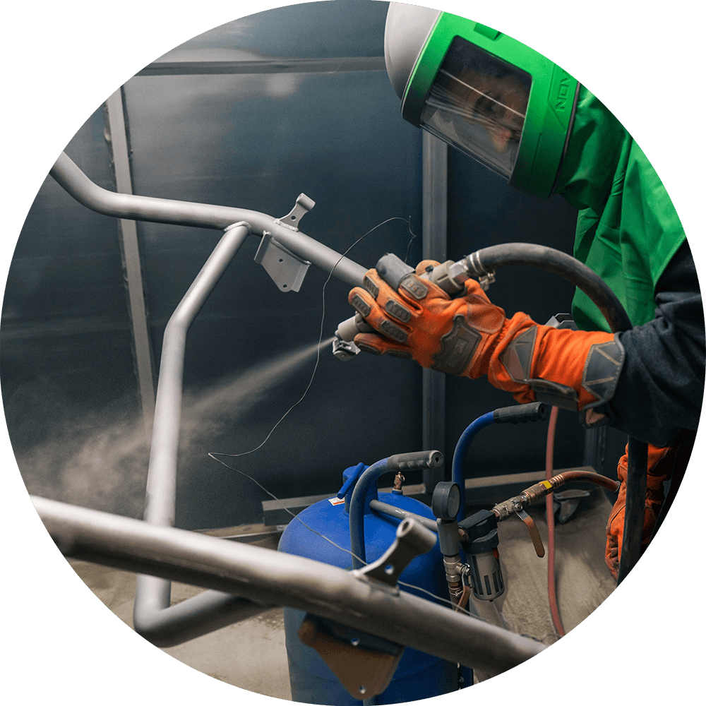 Media Blasting Process